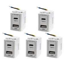 For Type-C Compatible USB Power Module with 2.1A Output for Smartphones