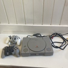 Sony PlayStation 1 PS1 SCPH-1001 Console System Bundle Read Description
