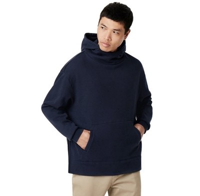 Oakley Basic Heavyweight Fleece Hoodie Fathom Navy 