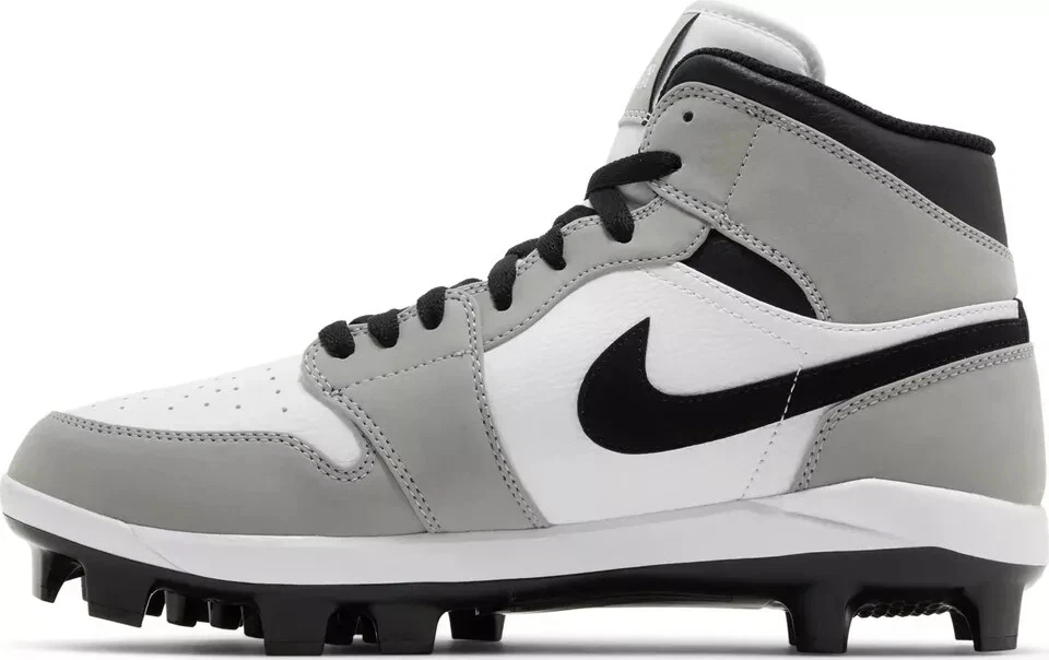 Jordan 1 Retro MCS Masculino Multi Tamanho LT Cinza Fumaça/Preto-Branco AV5354-012 Frete Rápido - Imagem 3 de 4