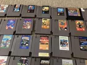 Nintendo NES lot of 28  Zelda, Castlevania, Mario, Ninja Gaiden, TMNT, sport