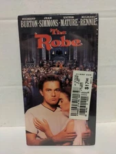 The Robe VHS 1992 Brand New Factory Sealed Richard Burton & Jean Simmons -- NEW 