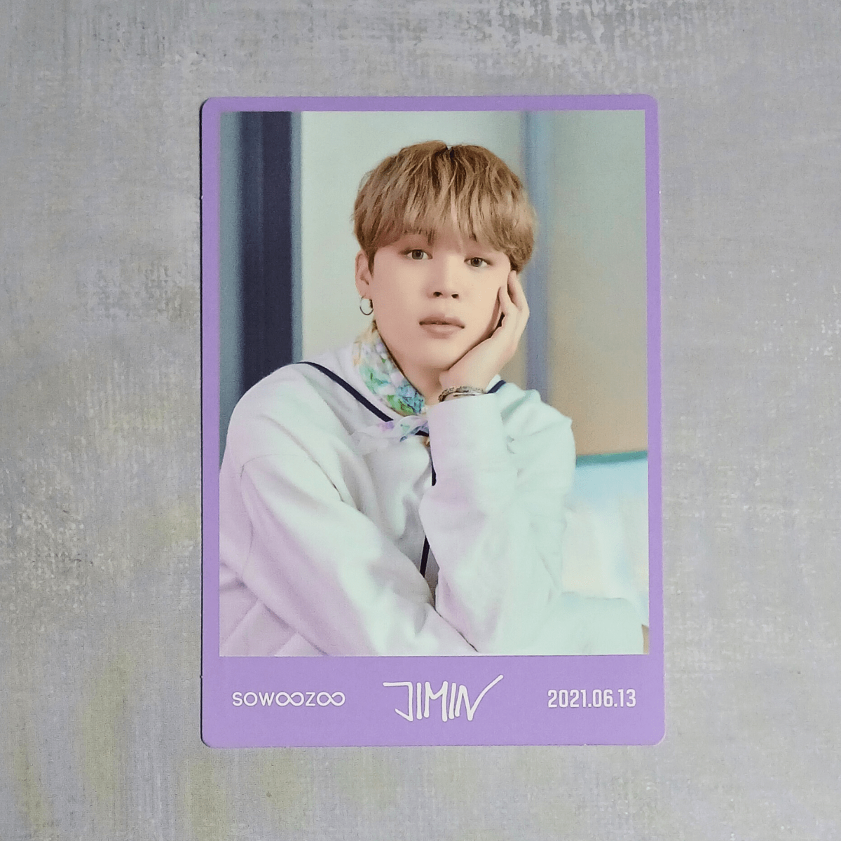 BTS MOS  SOWOOZOO トレカ  ジミン BTS ジミン MUSTER SOWOOZOO Blu-ray 封入 トレカ フォト カード