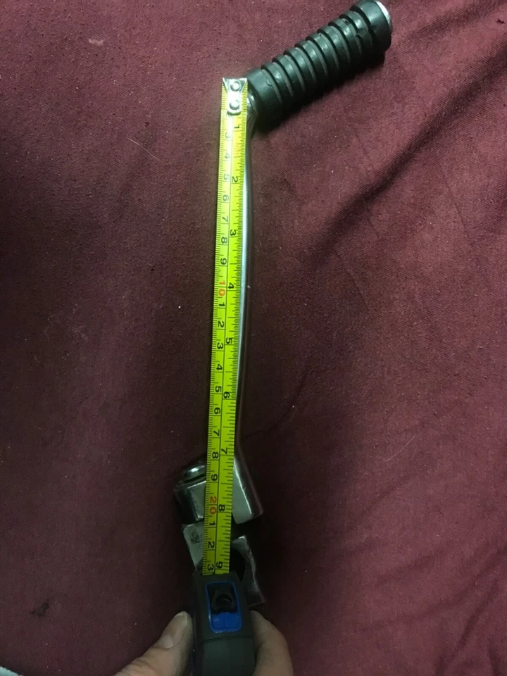 Kawasaki Chrome Kickstart Lever Z1,KZ - Image 2 of 4