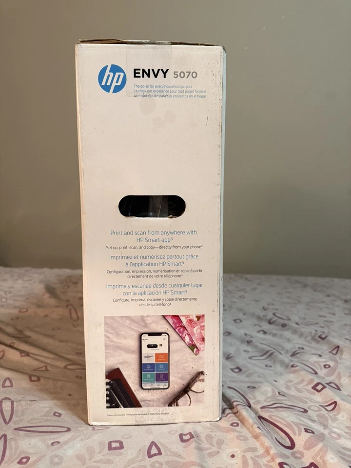 HP ENVY 5070 Wireless All In One Inkjet Printer💥FACTORY SEALED💥NEW💥 - Image 4 of 4