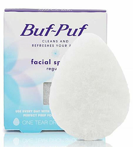 Buf-Puf Regular Facial Sponge Dermatologist Developed Remove Dirt Blackheads 1pc