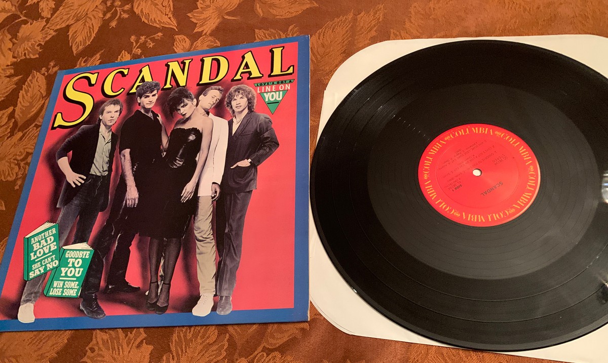 【激安アウトレット!】 SCANDAL Self-Titled 1982 Vinyl Record Columbia Stereo 38194 その他