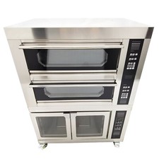 220V Commercial Baking Oven Pizza Wake-up Box Oven All-in-one Machine 4 Sheets