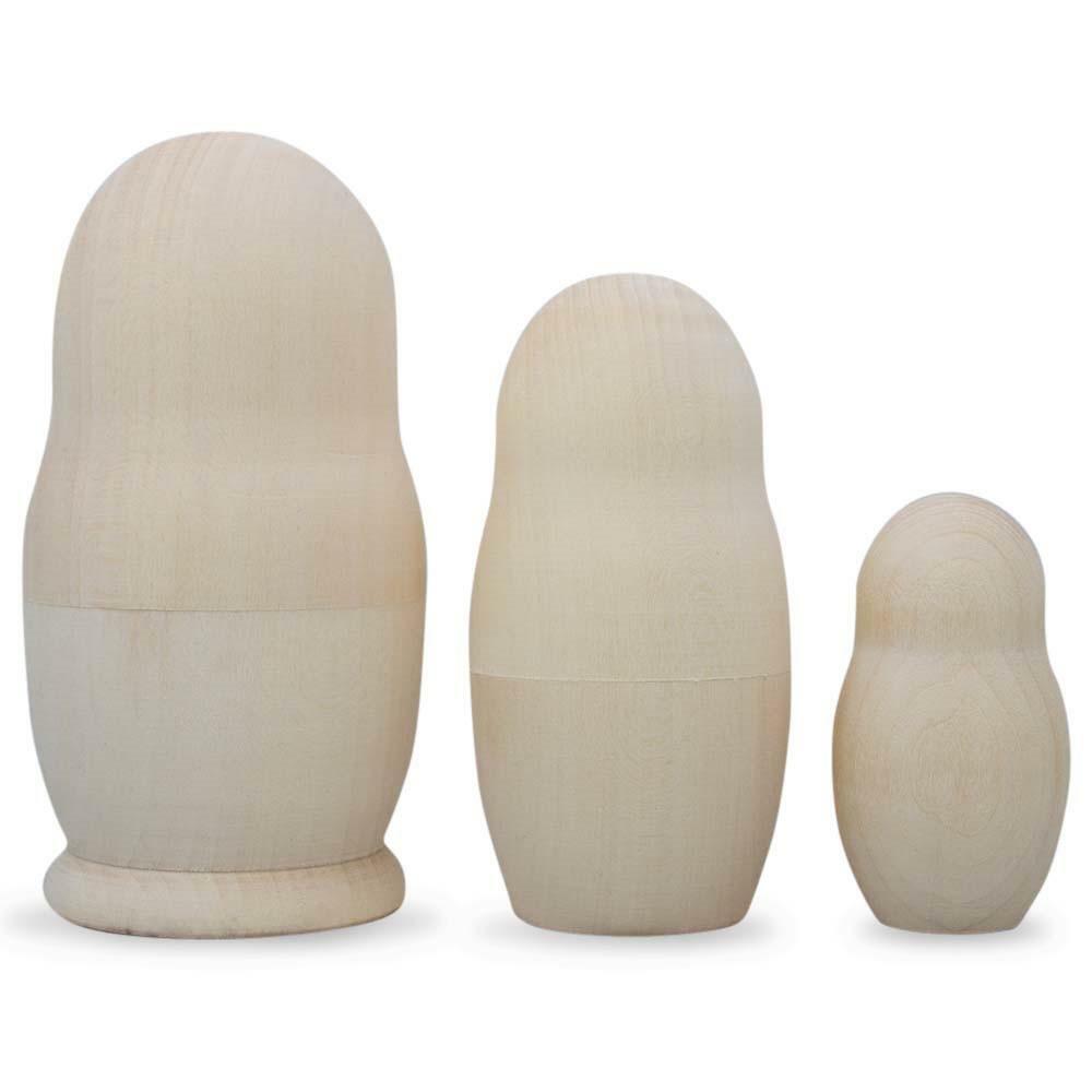 unfinished nesting dolls