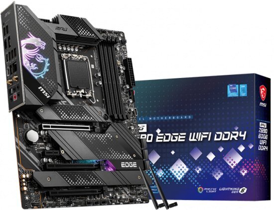 MSI MPG Z690 EDGE WIFI DDR4 LGA 1700 ATX Intel Motherboard