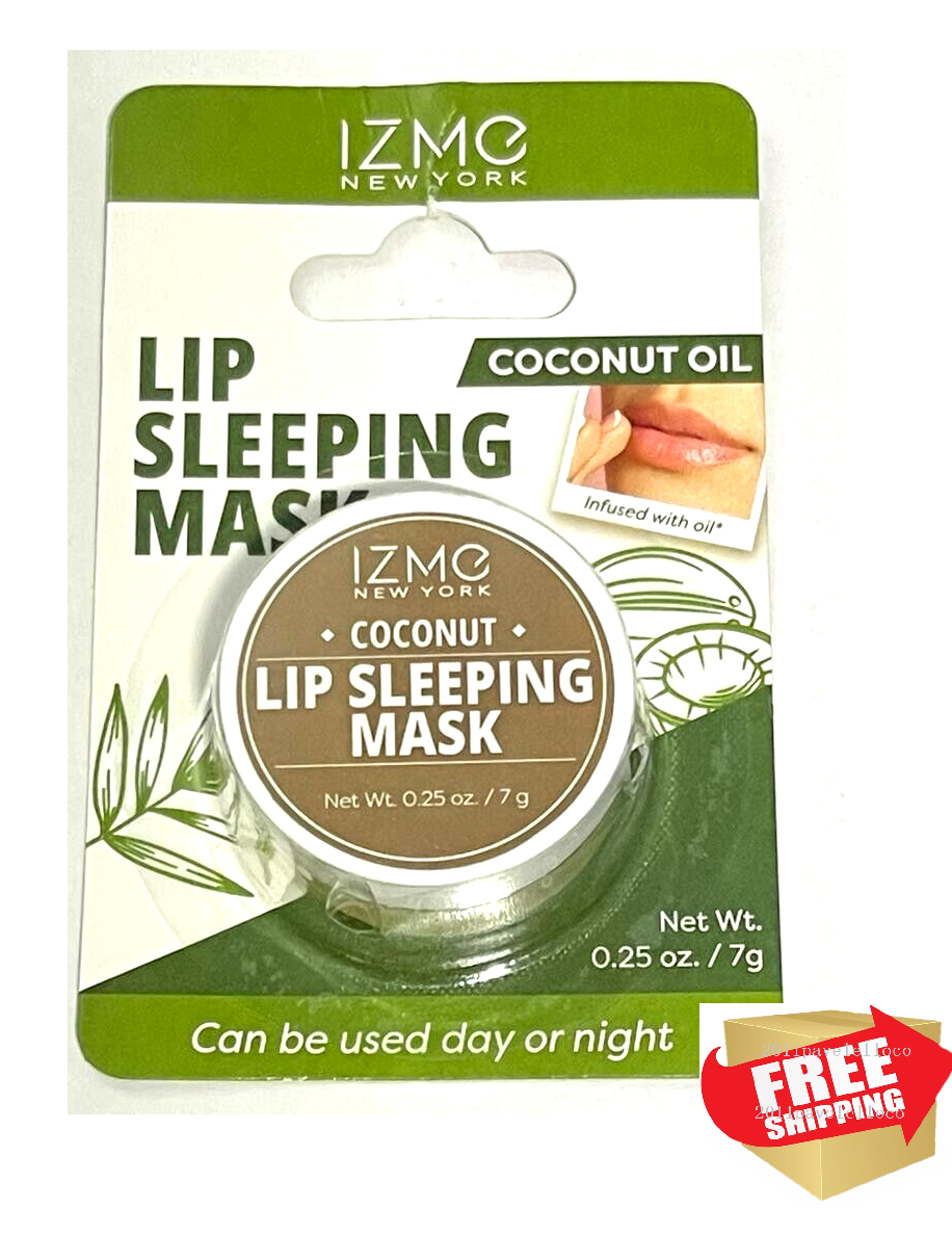 IZME Lip Sleeping Mask COCONUT OIL sooting, moisturizing, long lasting