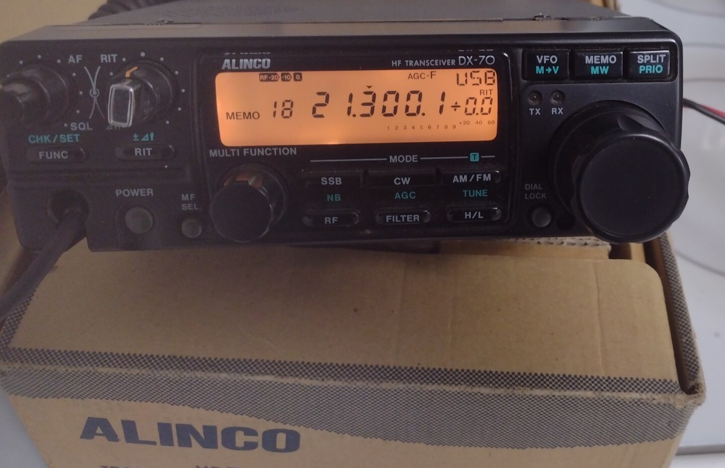 動作確認済 アルインコ DX-70 HF 100W～51Mhz10W