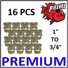 16 pcs 1" to 3/4" High Misalignment Spacer Heims Rod End, Heim Joint HMS