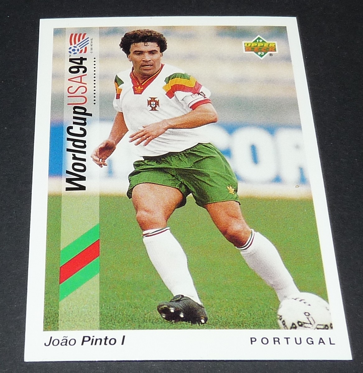 JOAO PINTO FC PORTO PORTUGAL FOOTBALL CARD UPPER DECK USA 94