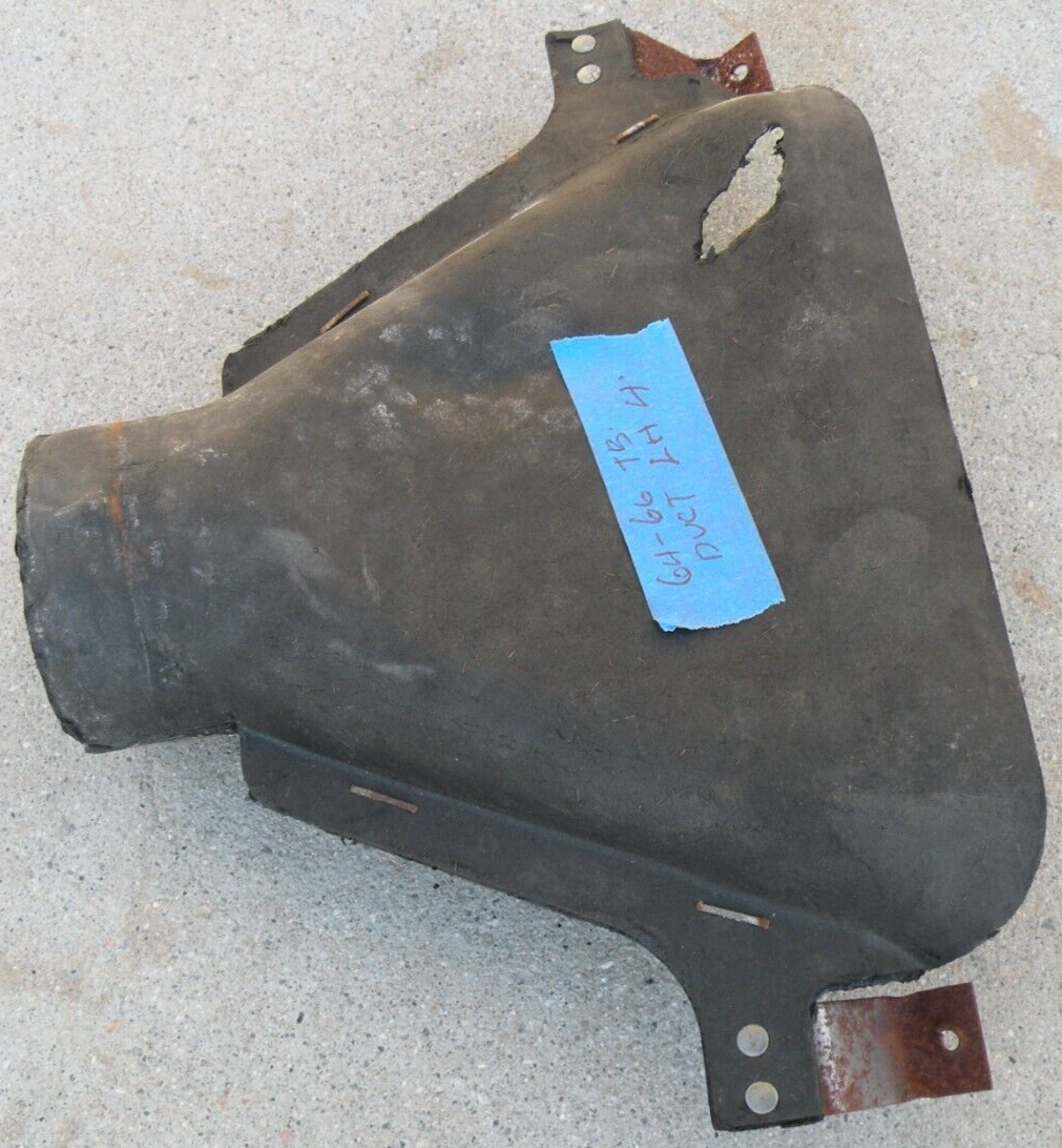 FORD THUNDERBIRD AC AIR PRESSED PAPER DEFROSTER DUCT SYMMETRIC LEFT ...