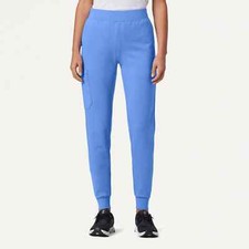 JAANUU Rubi Slim Scrub Jogger Ceil Blue Multiple sizes available 