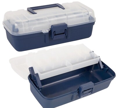 Jarvis Walker Clear Top 1 Tray Angelgerätebox Tragetasche