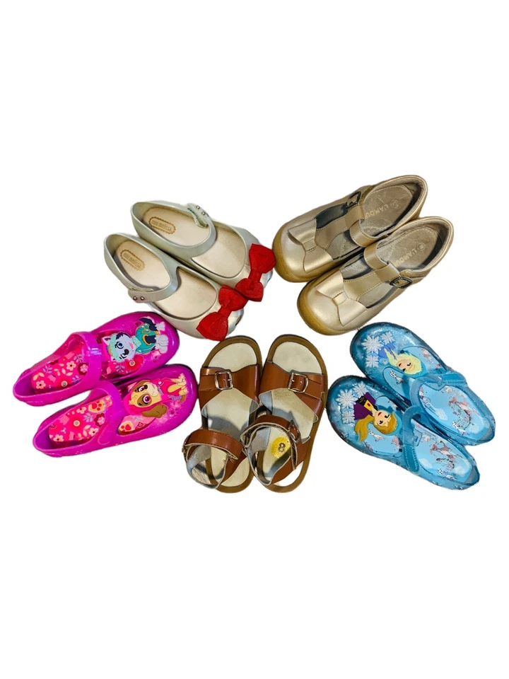 Mini Melissa- Lamour-Omi- Girls Shoes Lot of 5 Total- Size 8-11 - Изображение 2 из 4