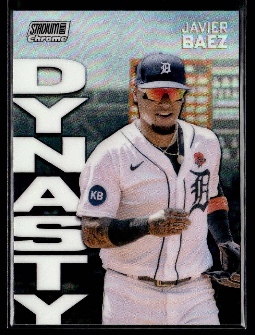 Javier Baez - 2022 Topps Stadium Club Chrome Dynasty and Destiny 