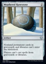 Weathered Runestone [Kaldheim] Magic MTG