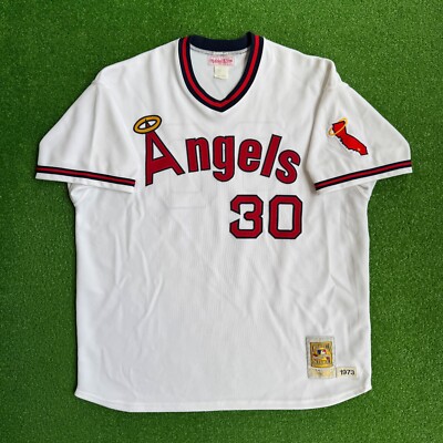 1973 Nolan Ryan Anaheim Angels Mitchell And Ness MLB Jersey Size