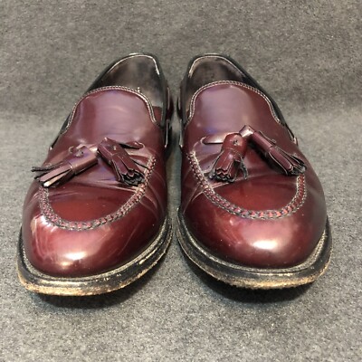 Johnston & Murphy Shoes Men Size 9.5 Aristocraft Burgundy 