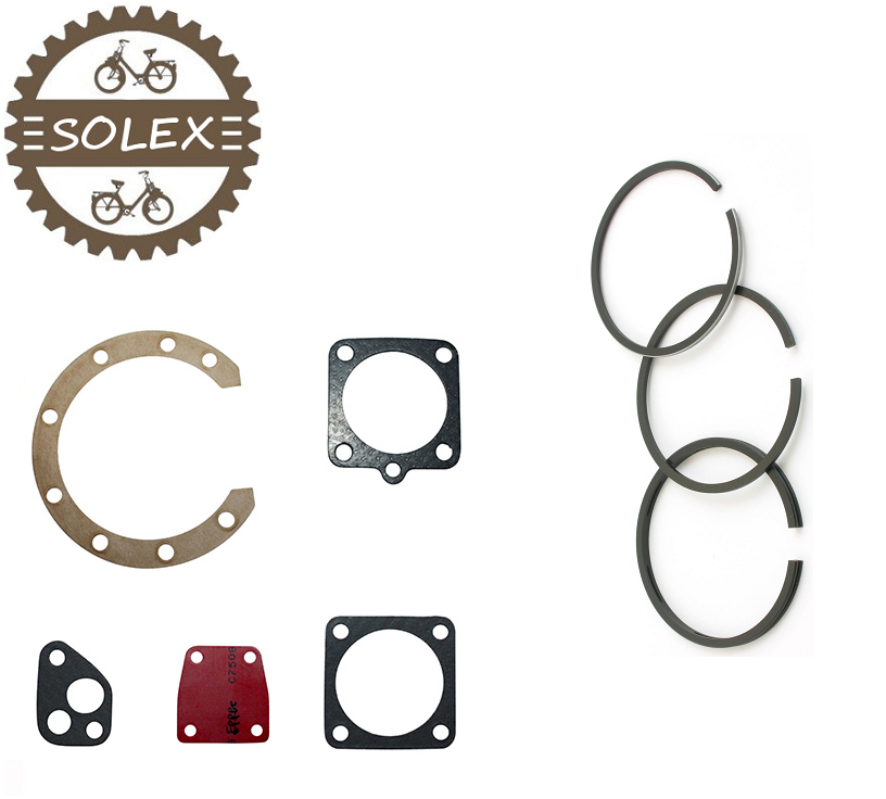 Joint Spi Pochette De Joints Complète Avec Membrane Noire – Solex 3800 Neuf