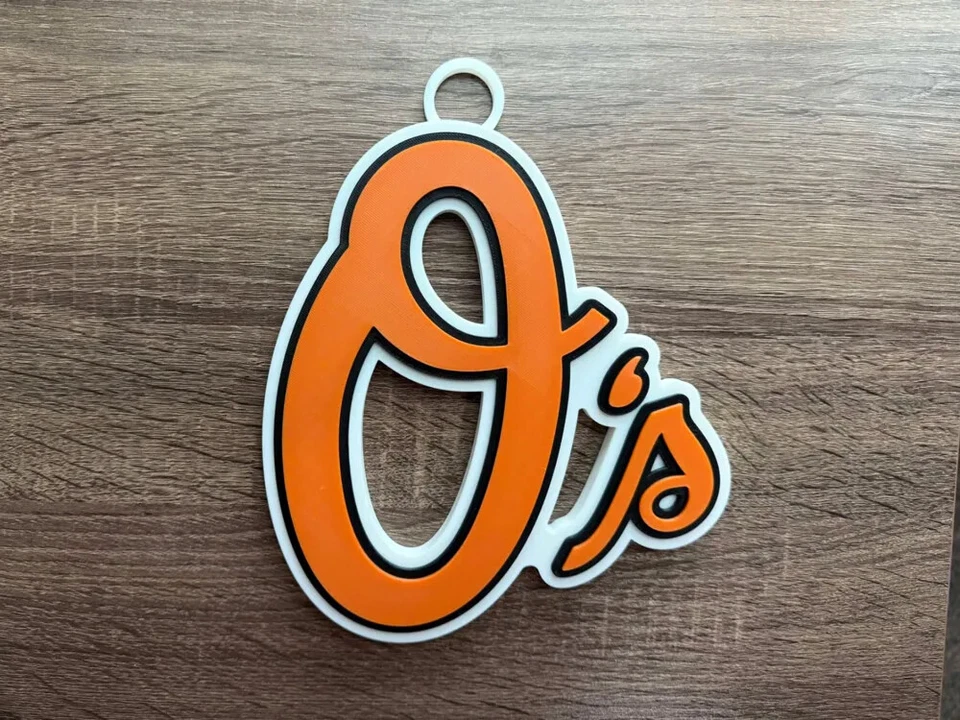 Baltimore Orioles Oversized Necklace – Bold MLB Fan Pendant for True Supporters - Image 2 of 2