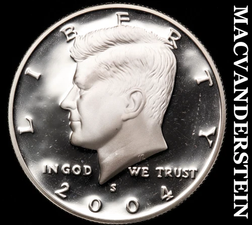 2004-S Kennedy Half- Silver Choice Gem Proof Luster No Reserve #i2249