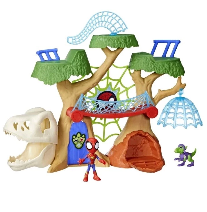 Паук и его удивительные друзья Marvel Spider-Man Dino веб-домик на дереве новый в коробке - Изображение 2 из 4