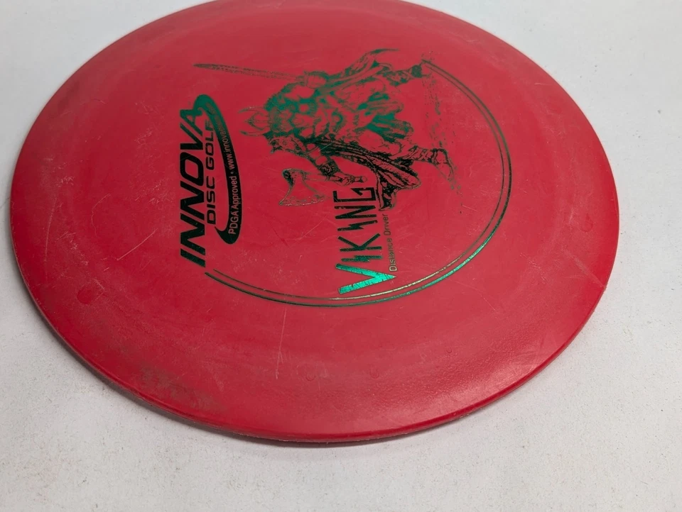 Innova DX Viking Disc Golf Distance Driver 162g Red PFN - Image 3 of 4
