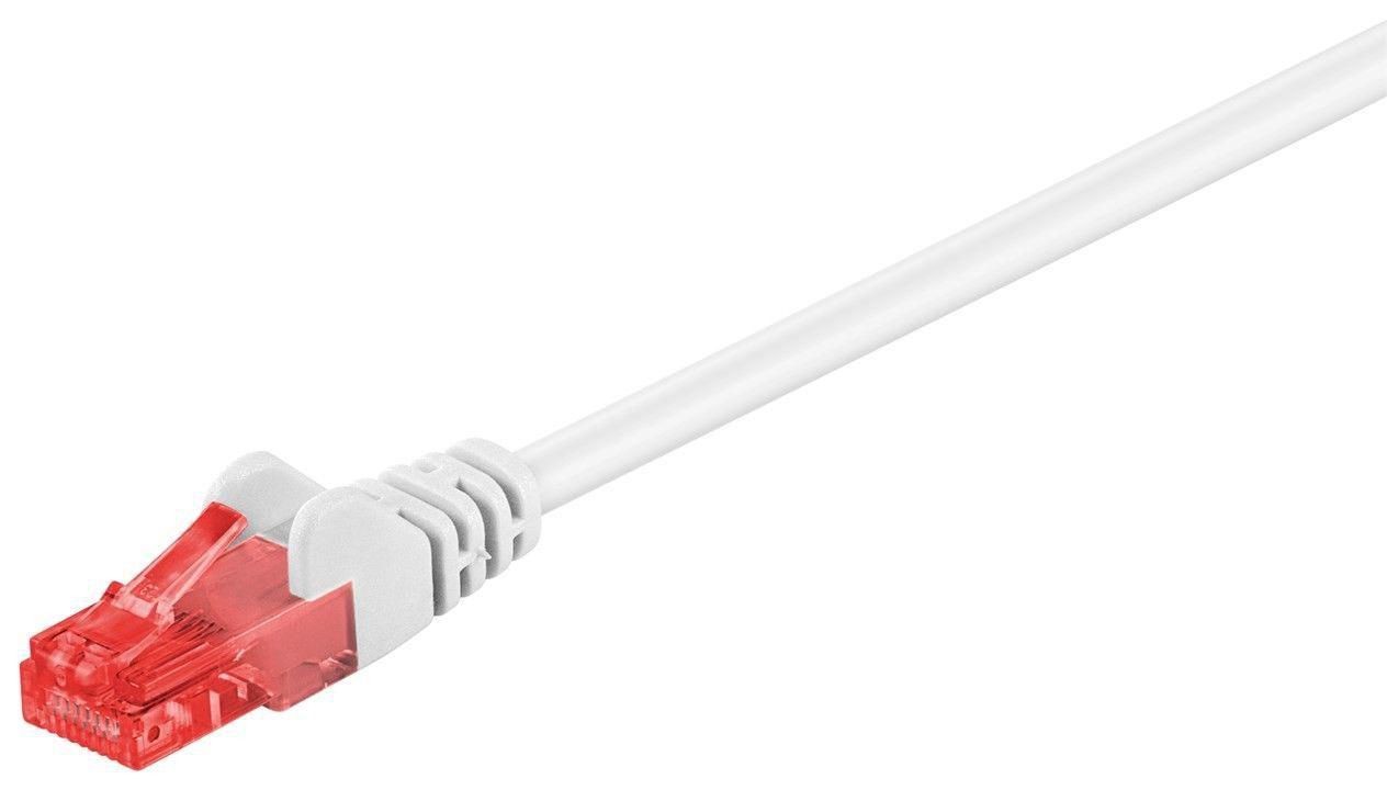 MicroConnect B-UTP6075W Cat6 Network Cable 7.5m White U/UTP RJ-45 10Gbps