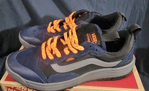 Vans Ultrarange Exo MTE-1 Zapatos Azul Naranja Hombres Talla 7.5 Mujeres 9 Nuevos Sin Caja Top - Imagen 3 de 7