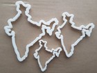 India Map Country Indian Shape Cookie Cutter Dough Biscuit Pastry Fondant Sharp