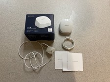 Eero 6 N010001 White Dual-Band Mesh Wi-Fi 6 Router System, 900Mbps, COMPLETE