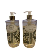 2 Pack Diamante Blooming Jasmine Hand Wash | 16.9 oz Each | Luxury Liquid Soap