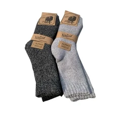 Natur Alpakawolle Women's Winter 6 Pairs WOOL SOCKS  Traditional Norweger-Socken