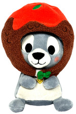 Disney Mini Mixits Vagabundo Manzana Sudadera con Capucha Peluche Dama y el Vagabundo 7 pulgadas Nuevo con Etiquetas