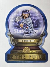 Topps 2022 Gypsy Queen Crystal Gazing Die-Cuts Bo Bichette CG-1 Indigo Foil /250