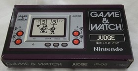 Nintendo Game ＆ Watch Purple Judge Boxed from Japan
