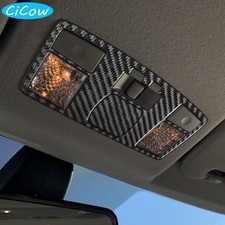 Real Carbon Fiber Interior Roof Reading Light Panel Cover Trim For Mazda 3 04-09 Real Carbon Fiber Interior Roof Reading Light Panel Cover Trim For Mazda 3 04-09