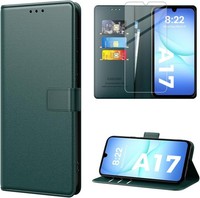 caslord HüLle FüR Samsung Galaxy A17 5G, Premium PU Leder, Rfid Blockierung,