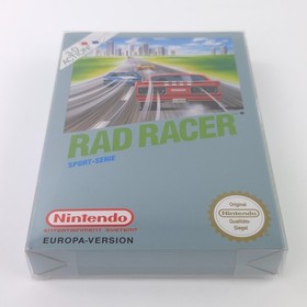 Nintendo NES Spiel: Rad Racer Sport-Serie - OVP CIB inkl. 3D Brille (PAL-B NOE)