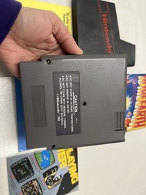 1989 Nintendo NES Game - To The Earth w/ Box Sleeve Manual Insert Foam Bag