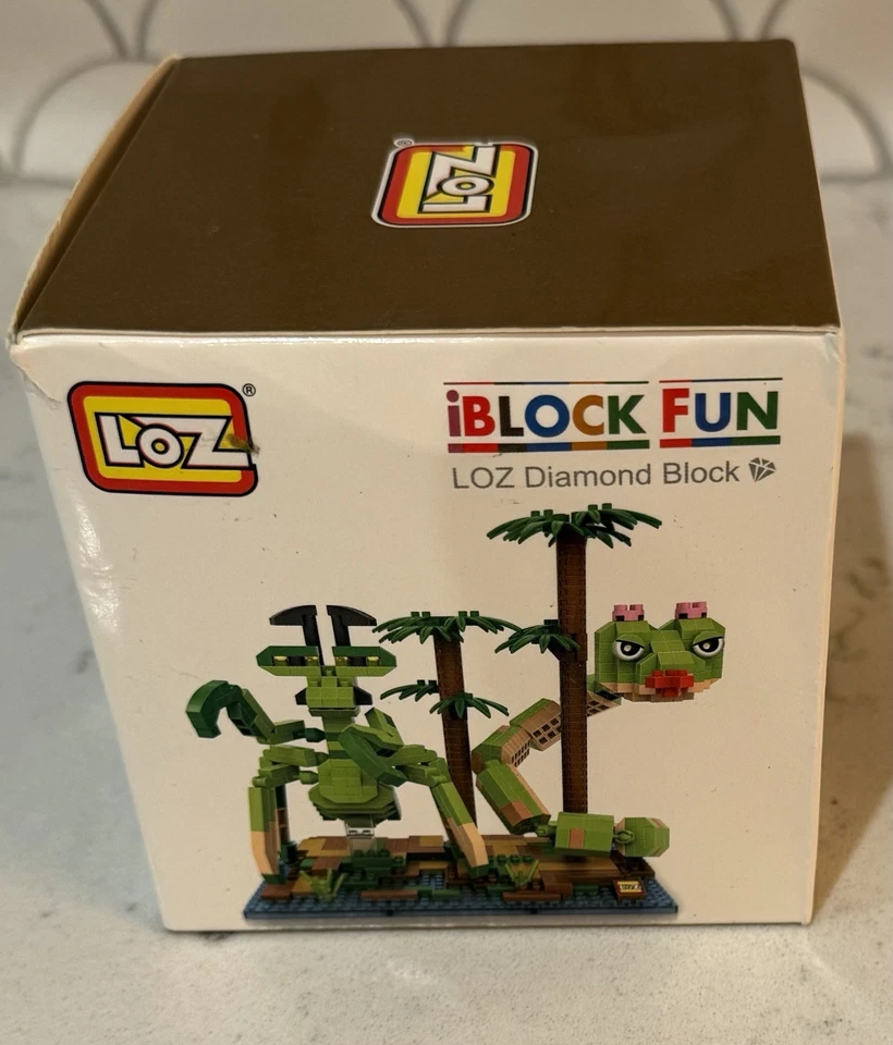 LOZ Kung Fu Panda Mantis Viper Caja Abierta Sellada Interior Foto 4 de 4