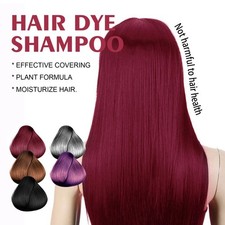 5Colors 3in1 Hair Dye Shampoo, Rapid Color, Clean Nourish Repair Roots