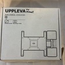 IKEA UPPLEVA Staffa fissa di montaggio a parete per TV/Monitor - 19"-32" 44 libbre inutilizzata