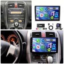 Autoradio DAB+ Android 15 per Toyota Auris 2006-2012 Carplay GPS Navi BT 32G KAM