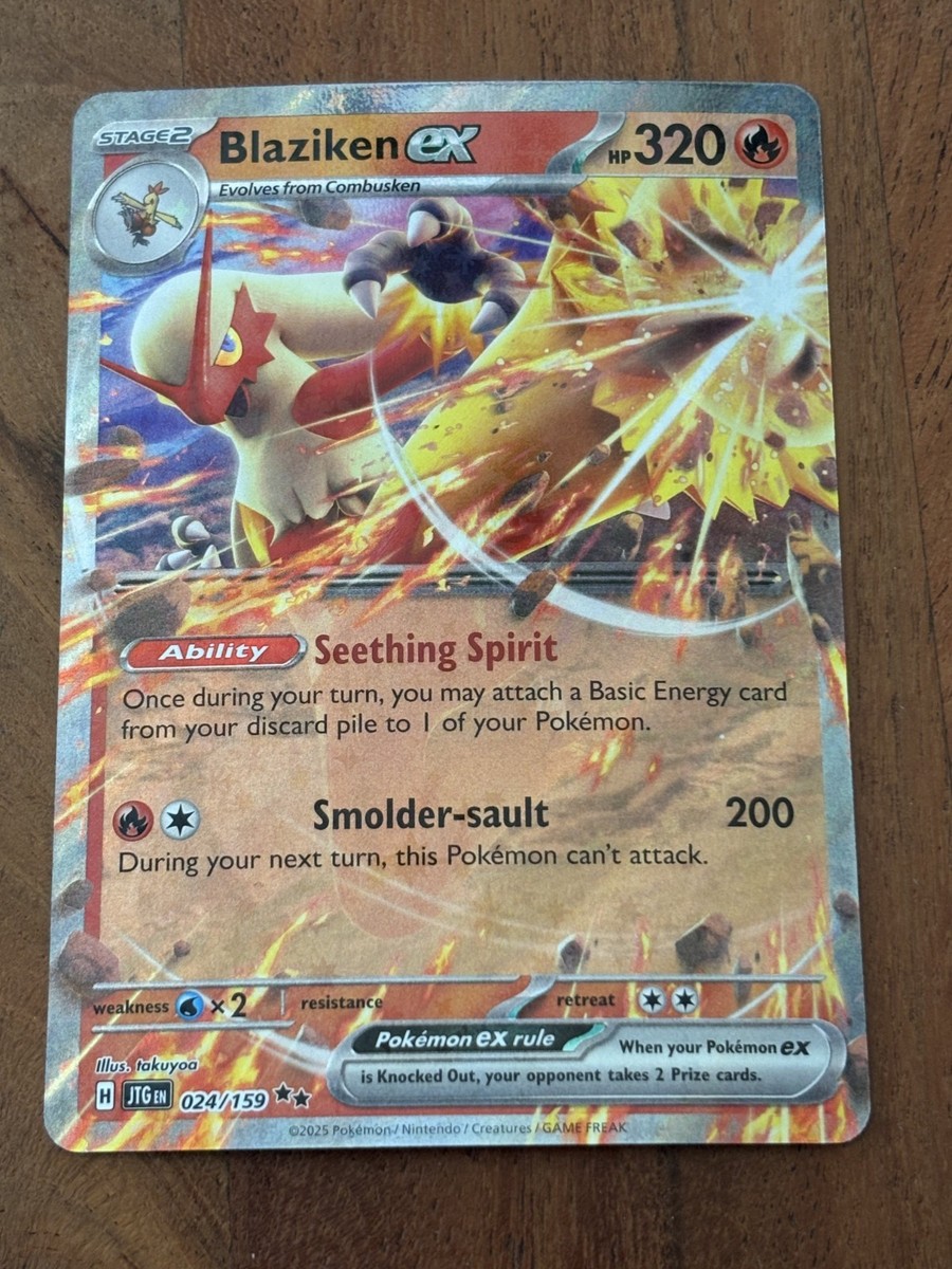 blaziken pokemon card ex Blaziken-EX XY-P Promo 127/XY-P Sealed Pokmon Japanese Colorless Rule Blaziken ex 016/175 SVM Stard