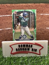 2023 Bowman Prospects Green Paper /99 Martin Gonzalez #BP-28 - Seattle Mariners